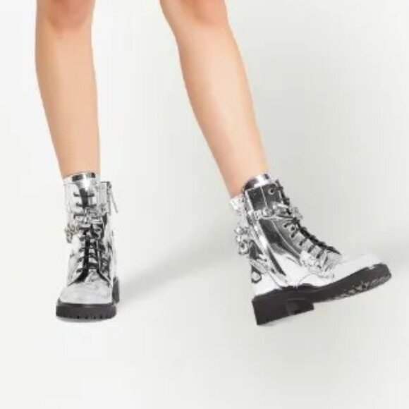 Giuseppe Zanotti Shoes - Luxury Italian Metallic boots(authentic)